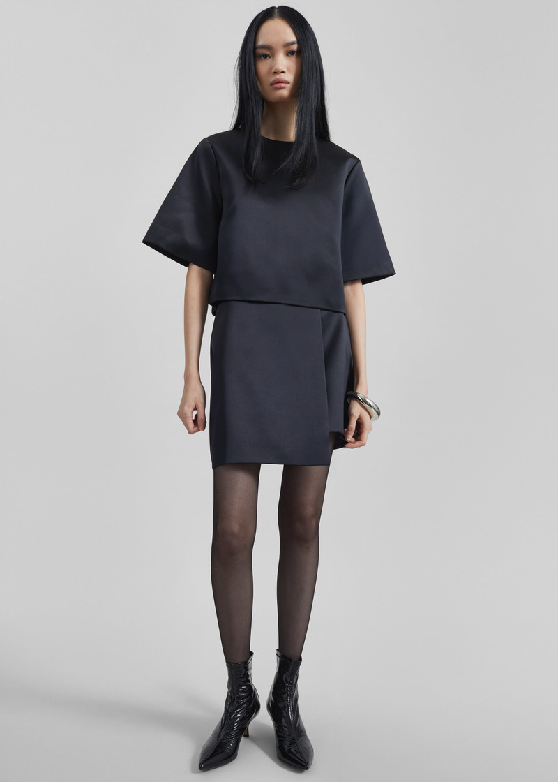 By Malene Birger Raye Mini Skirt - Black 6