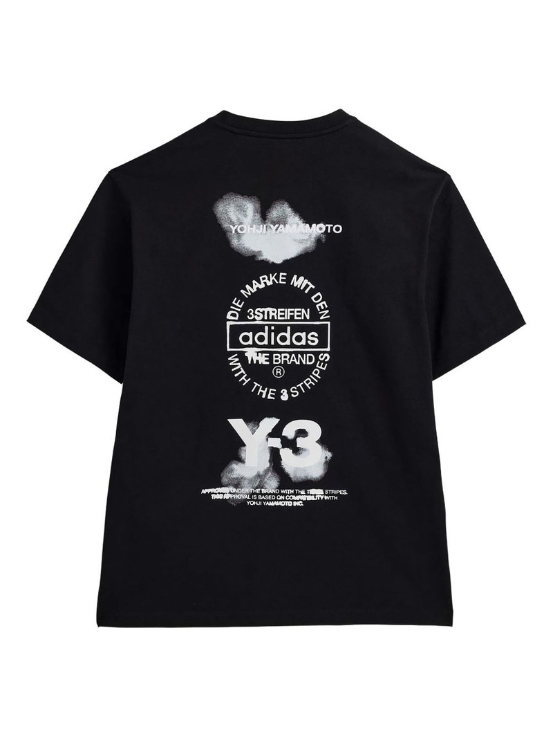 Y-3 logo-print T-shirt outlook