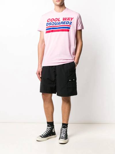 DSQUARED2 Cool Way print T-shirt outlook