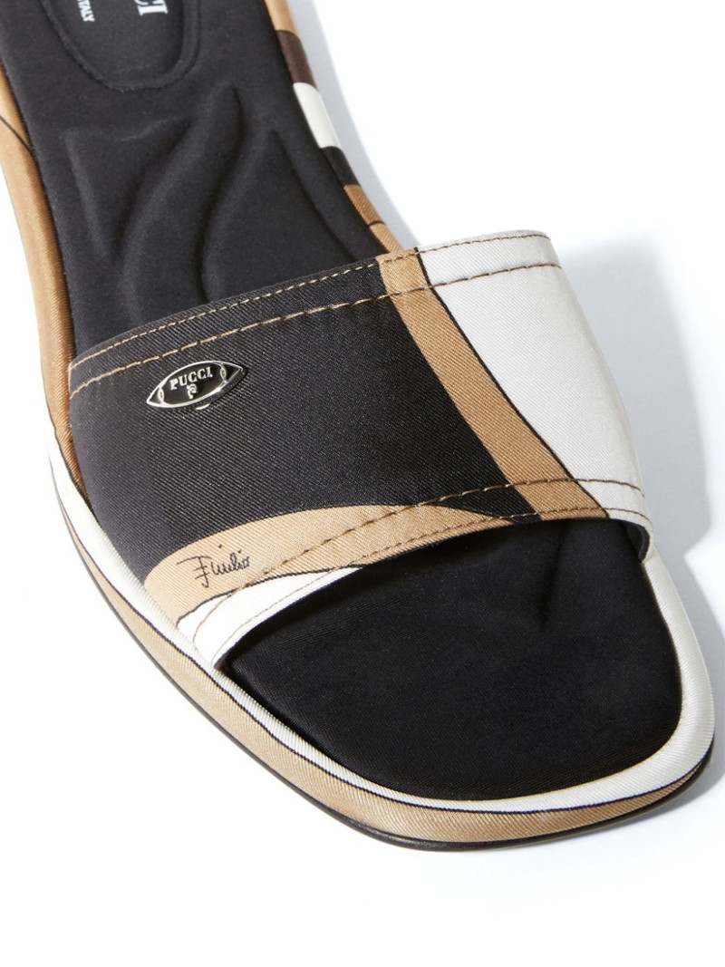 PUCCI Yummy leather sandals outlook