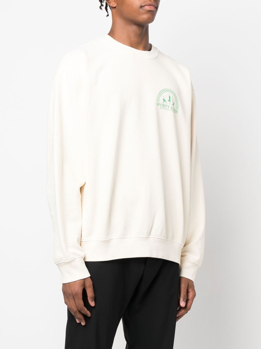 Fitness Group logo-print sweatshirt - 4