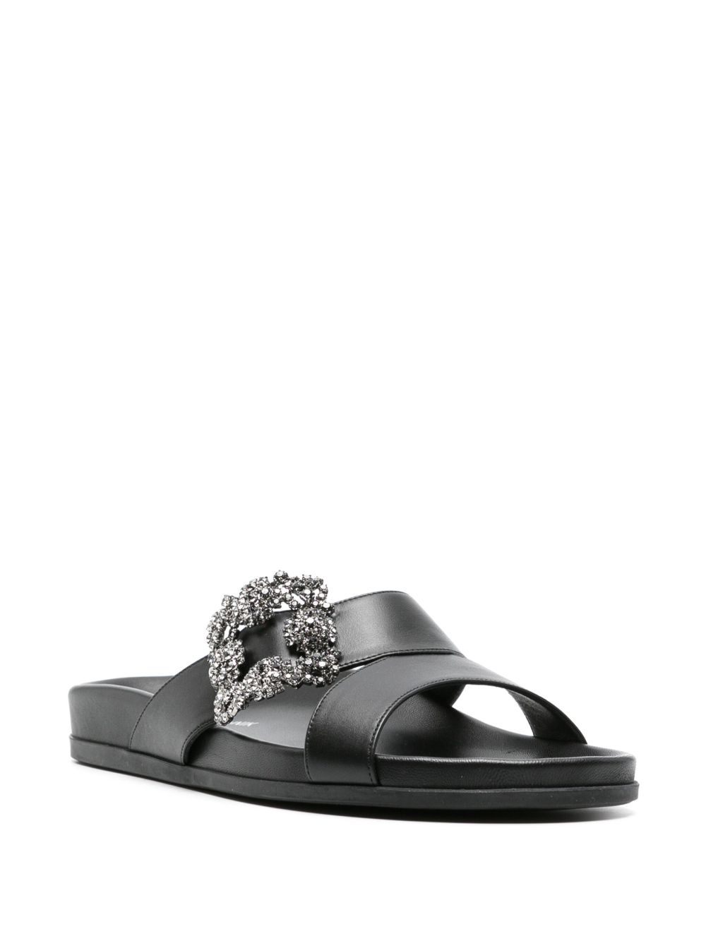 Chilanghi leather slides - 2