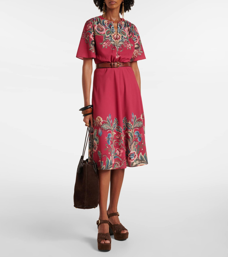 Etro Paisley crêpe jersey maxi dress outlook