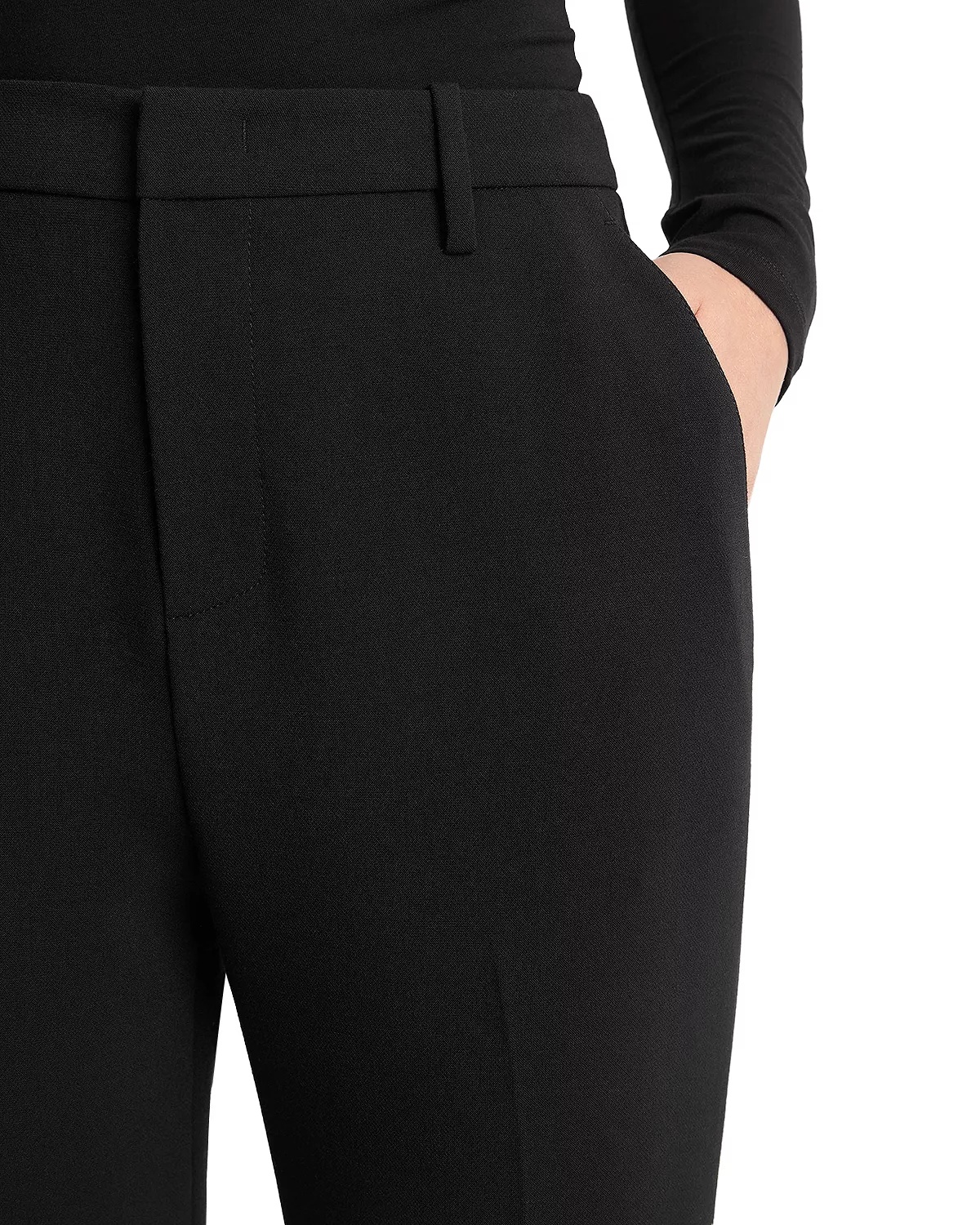 High Rise Flare Leg Pants - 4