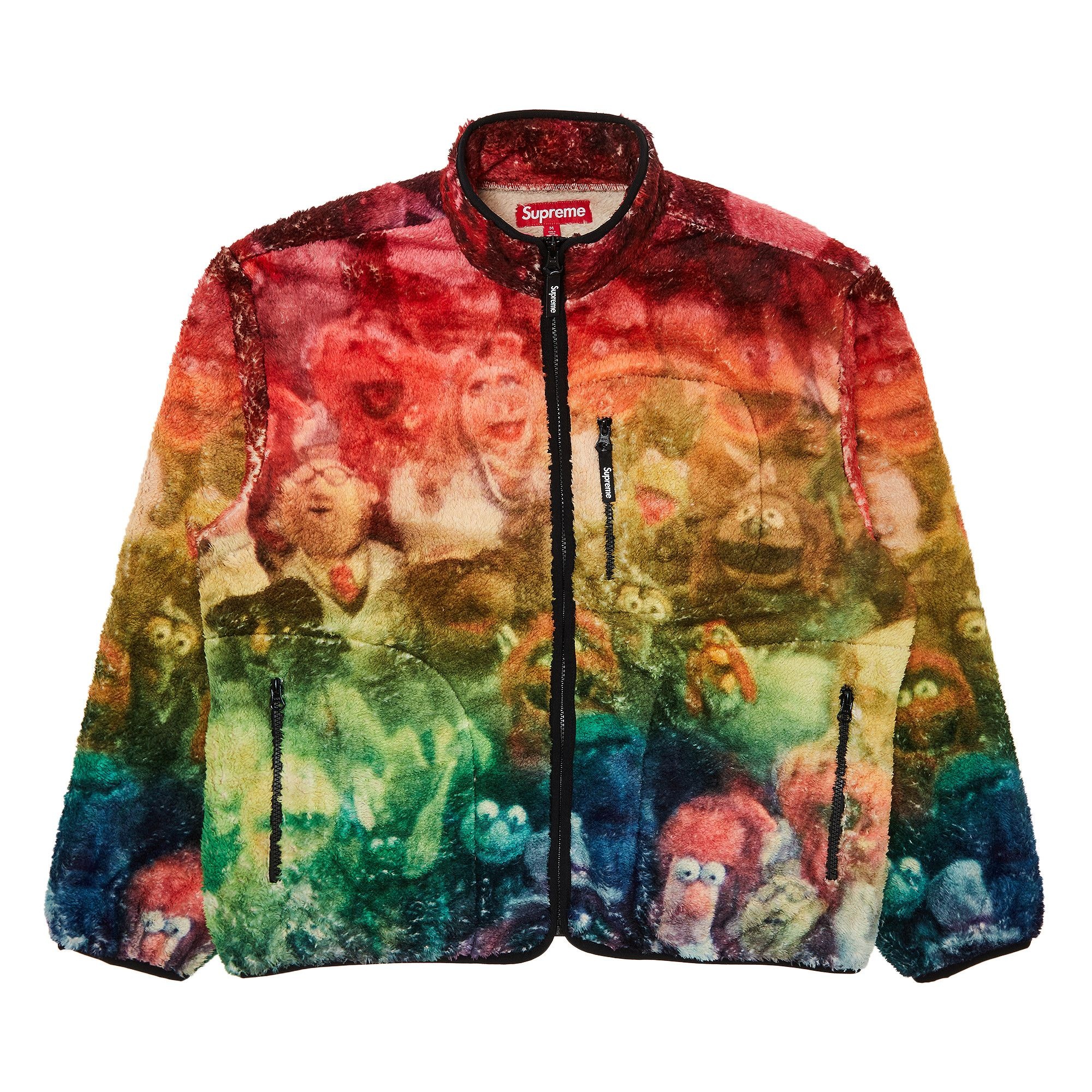 Supreme Muppets Fleece Jacket 'Multicolor' - 1