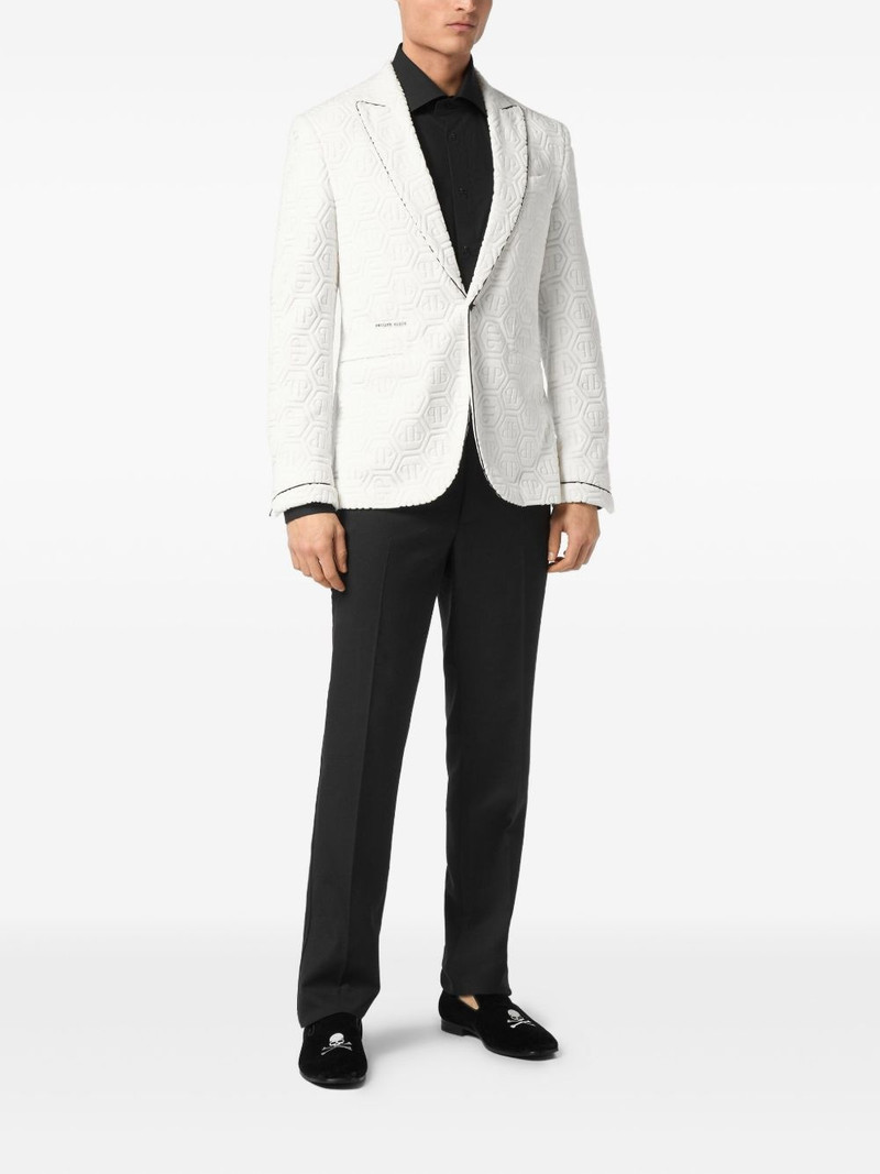 PHILIPP PLEIN monogram blazer outlook