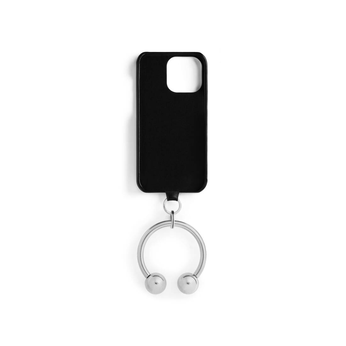 Men's Piercing Phone Case in Black - 2