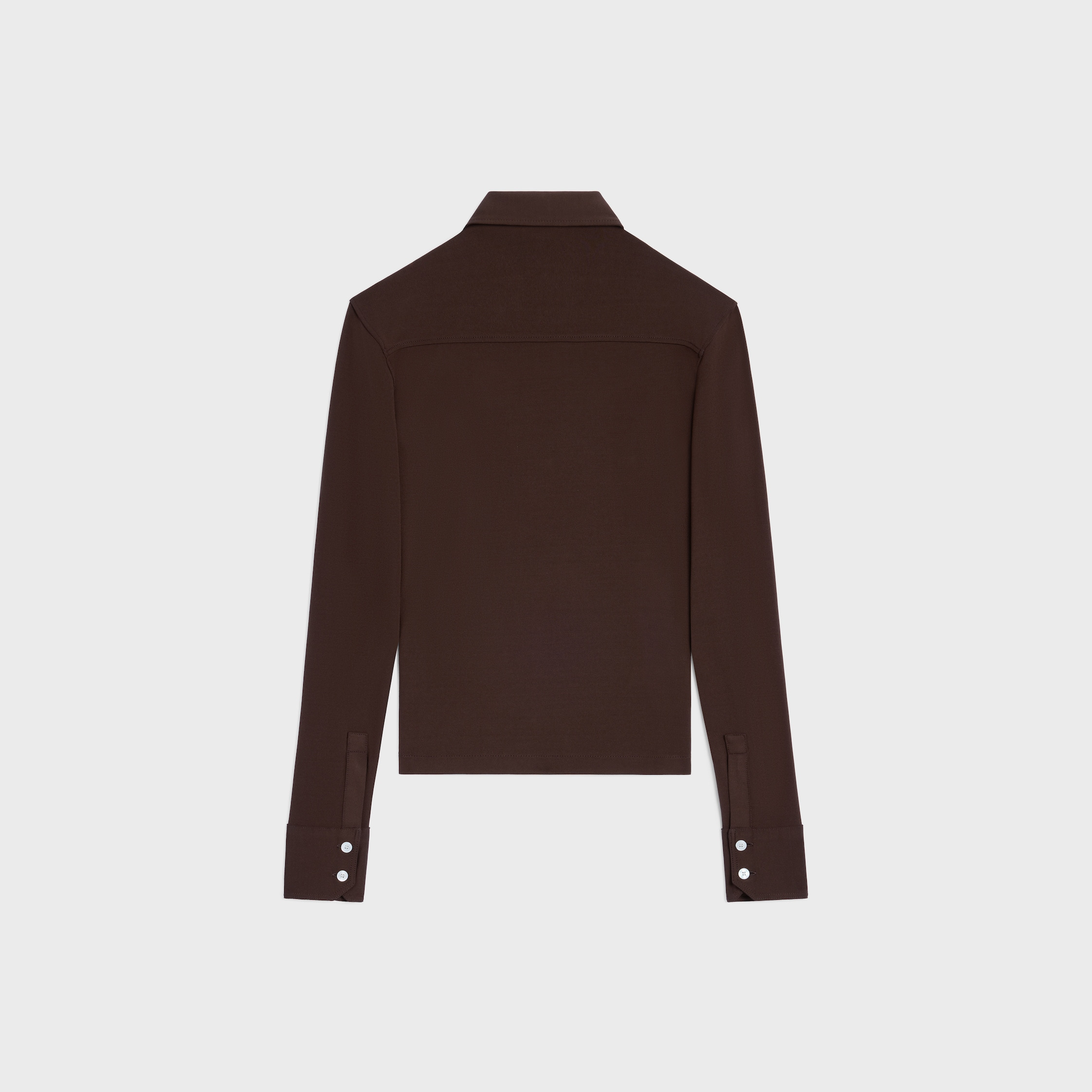 fitted shirt IN viscose jersey - 2