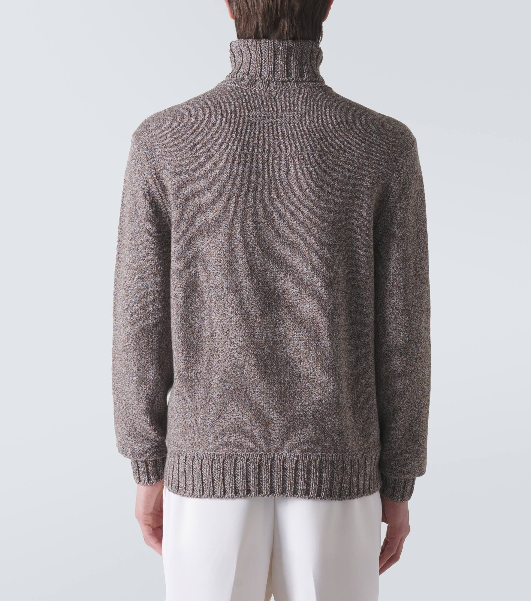 Cashmere turtleneck top - 4