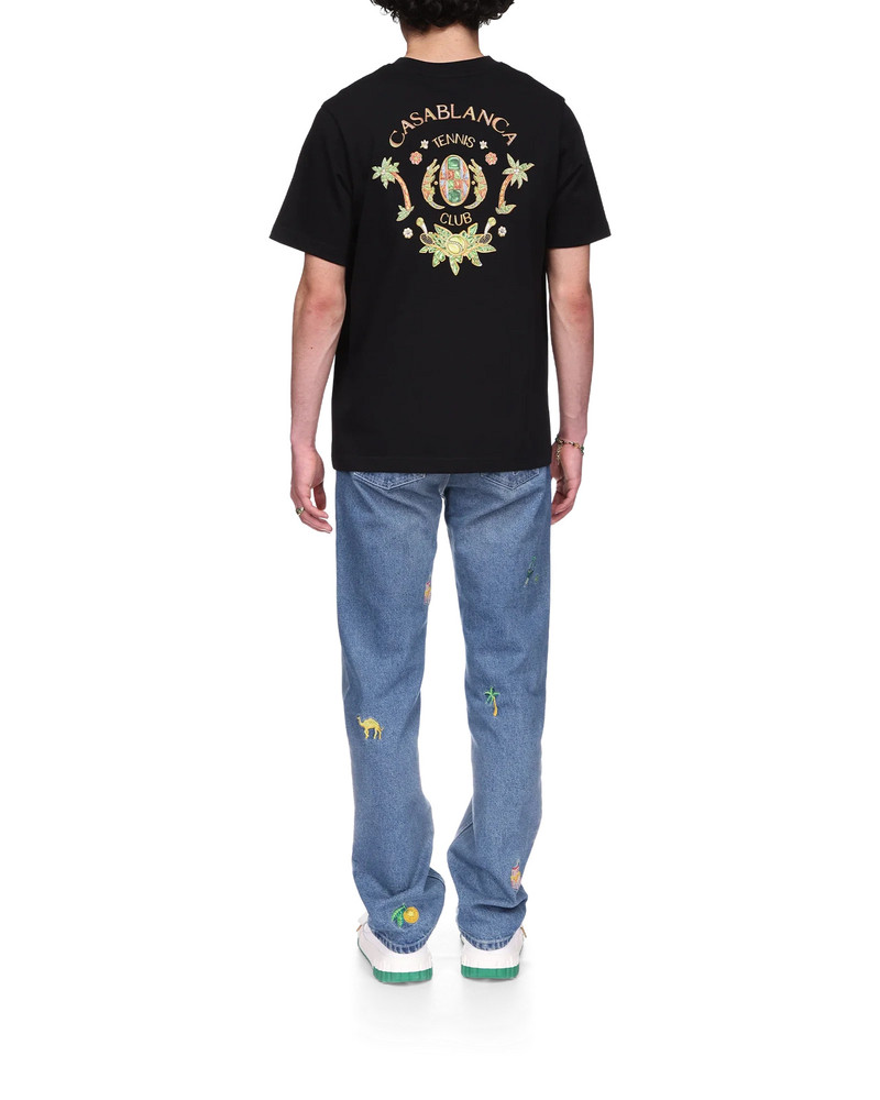 CASABLANCA Joyaux D'Afrique Tennis Club T-Shirt | Casablanca Paris outlook