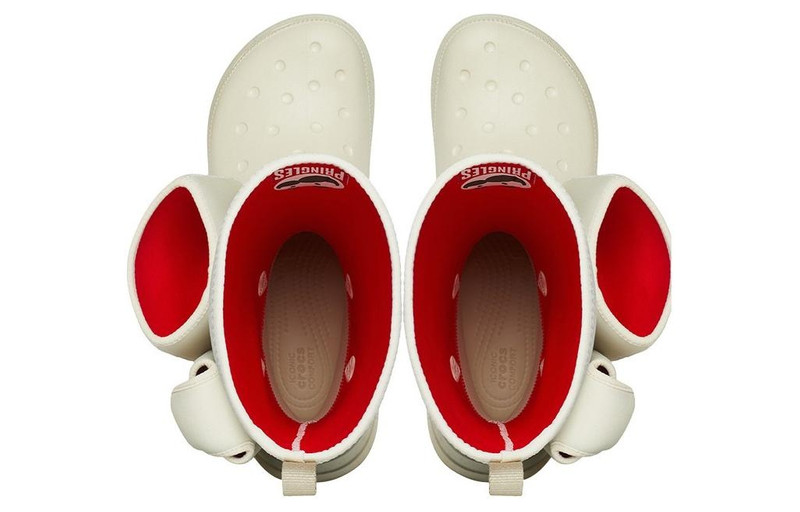 crocs Crocs x Pringles Boots 'White Red' 209691-2Y3 outlook