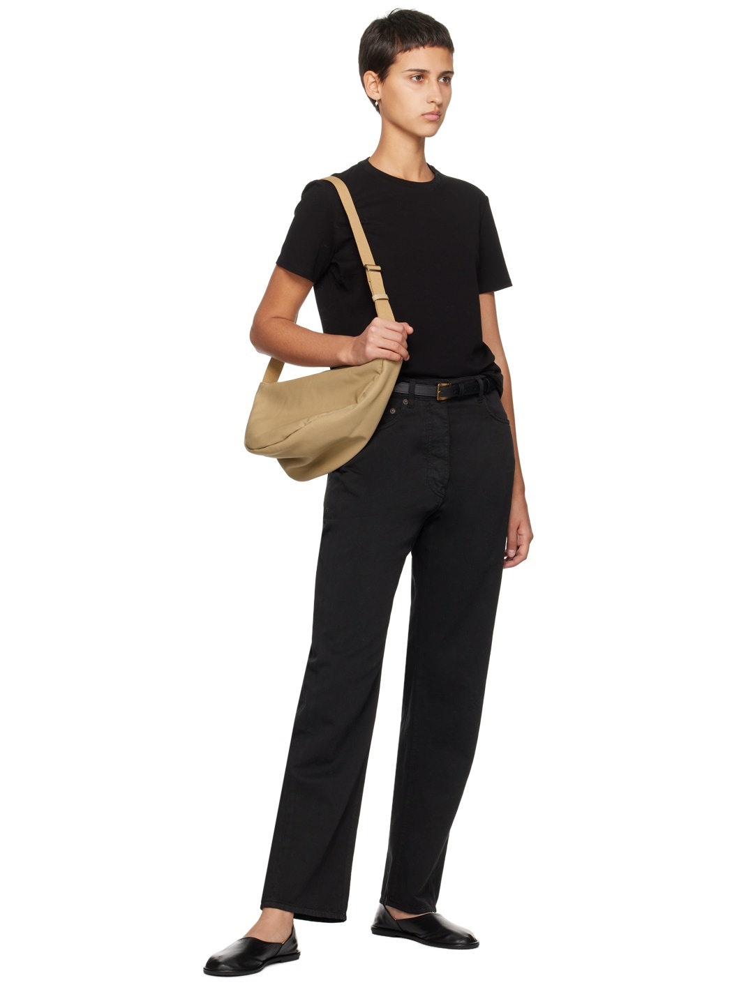 Tan Slouchy Banana Two Bag - 4