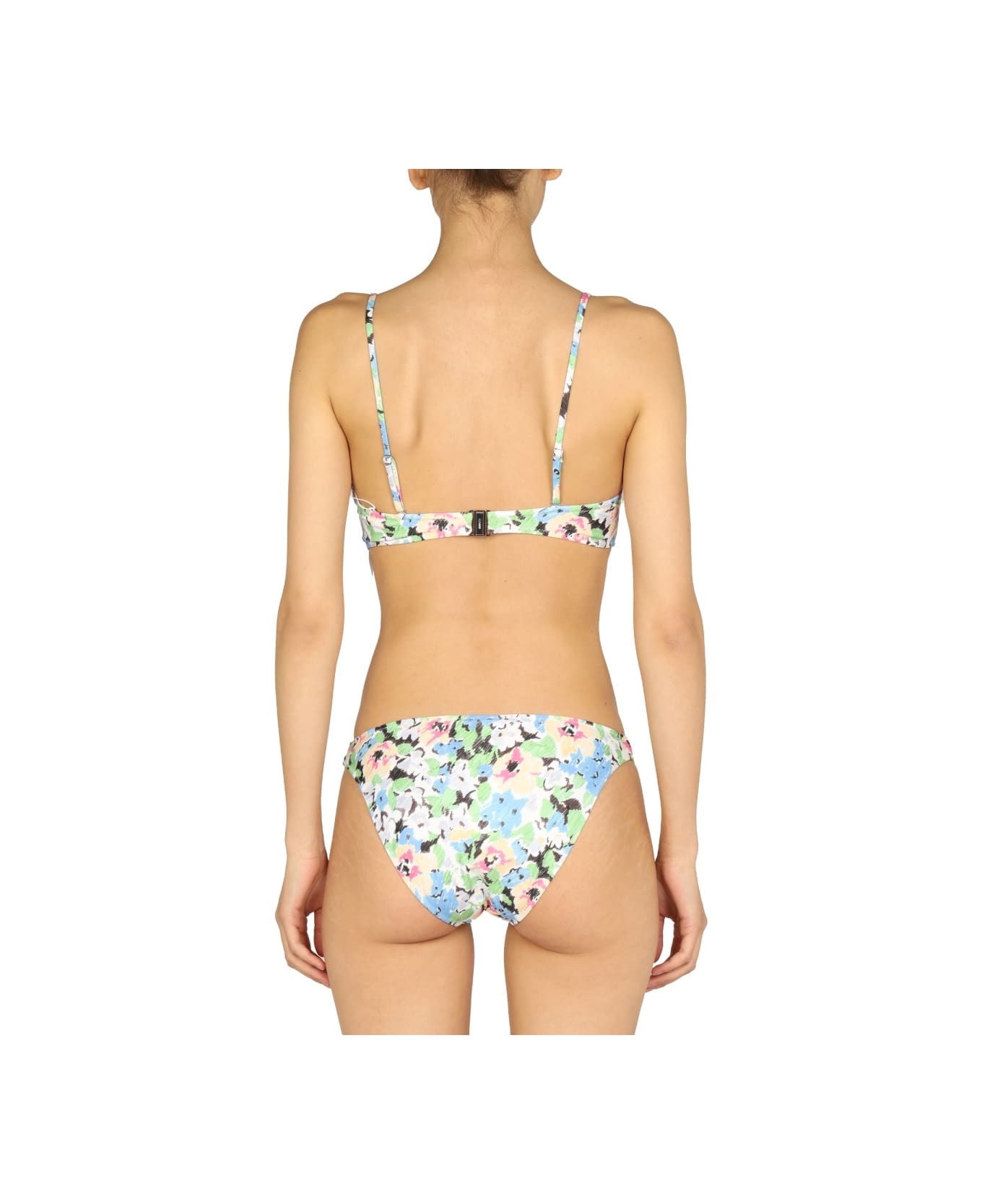 Floral Pattern Bikini Briefs - 5