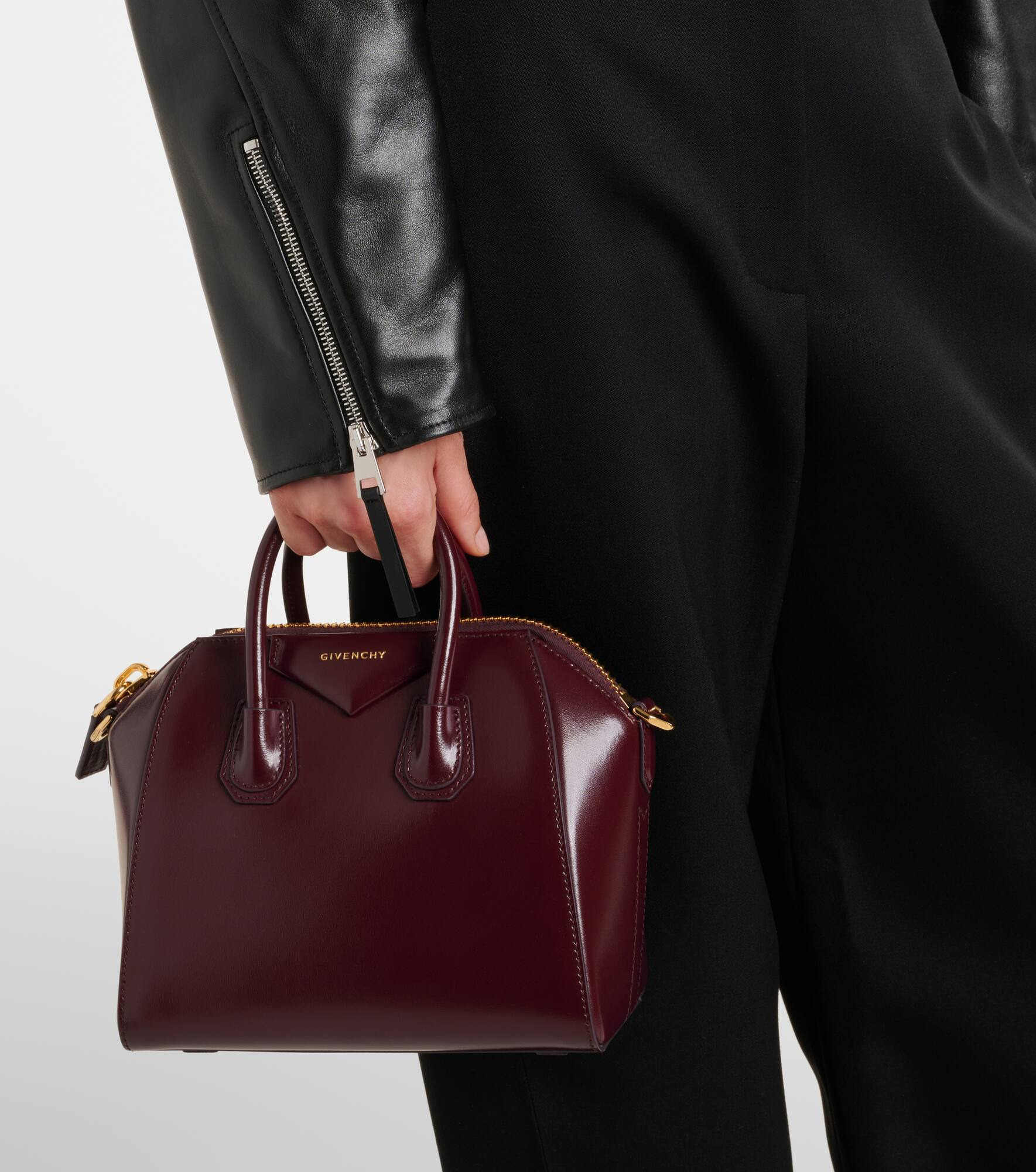 Antigona Mini leather tote bag - 2
