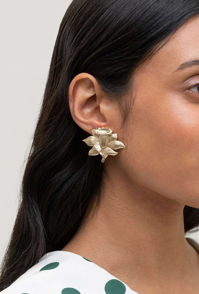 Bee Earrings - Gold 3