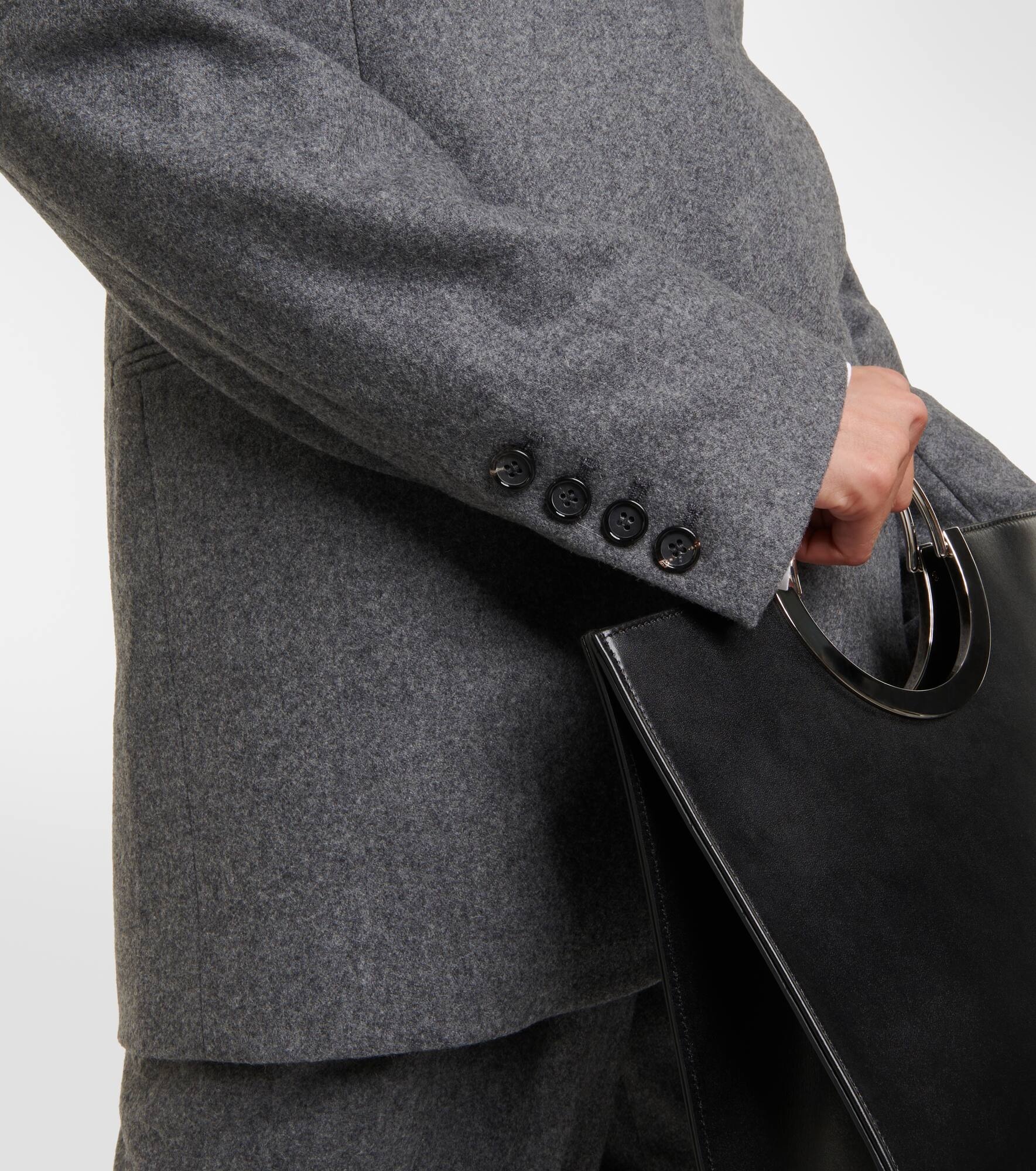 Wool-blend blazer - 5