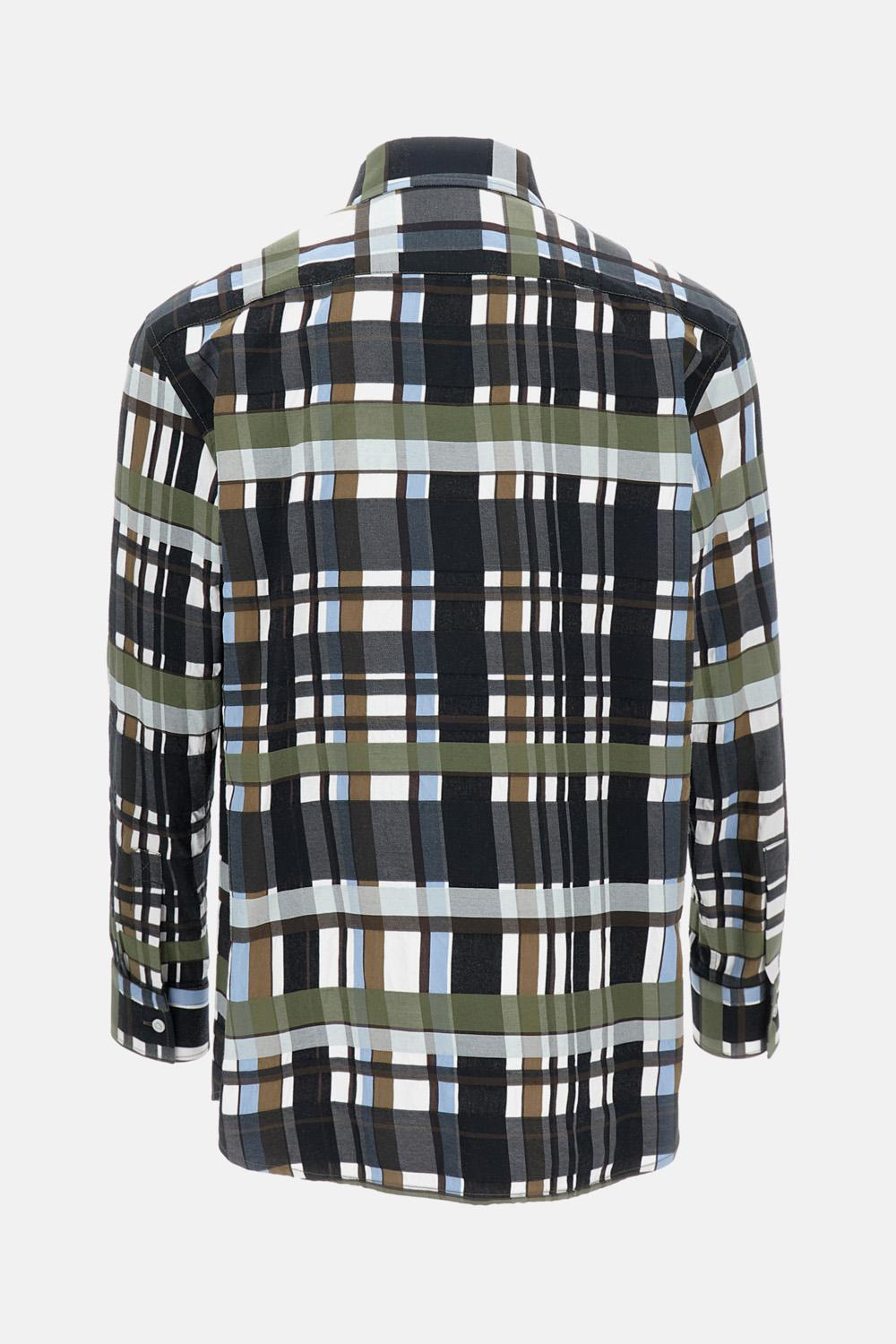 Cotton checkered shirt - 2
