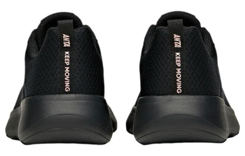 ANTA (WMNS) ANTA Running Series Sneakers 'Black Pink' 922325524-4 outlook