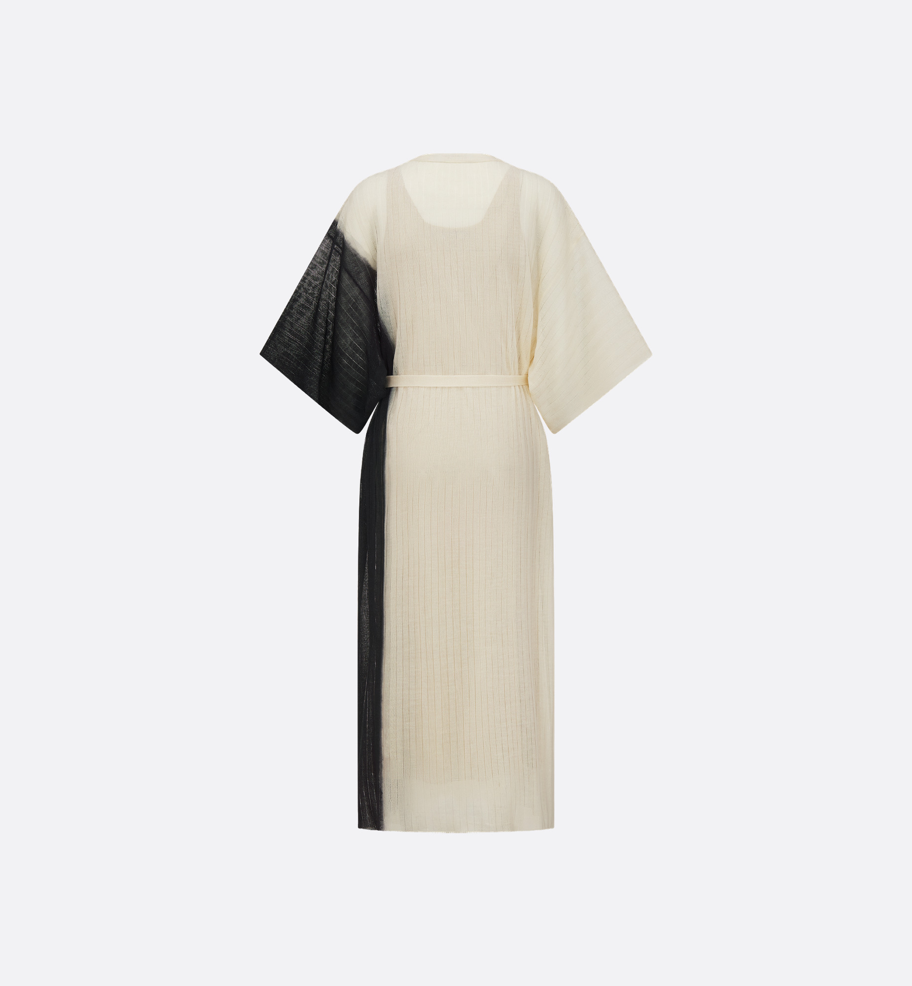 Mid-Length Belted Wrap Dress - 6
