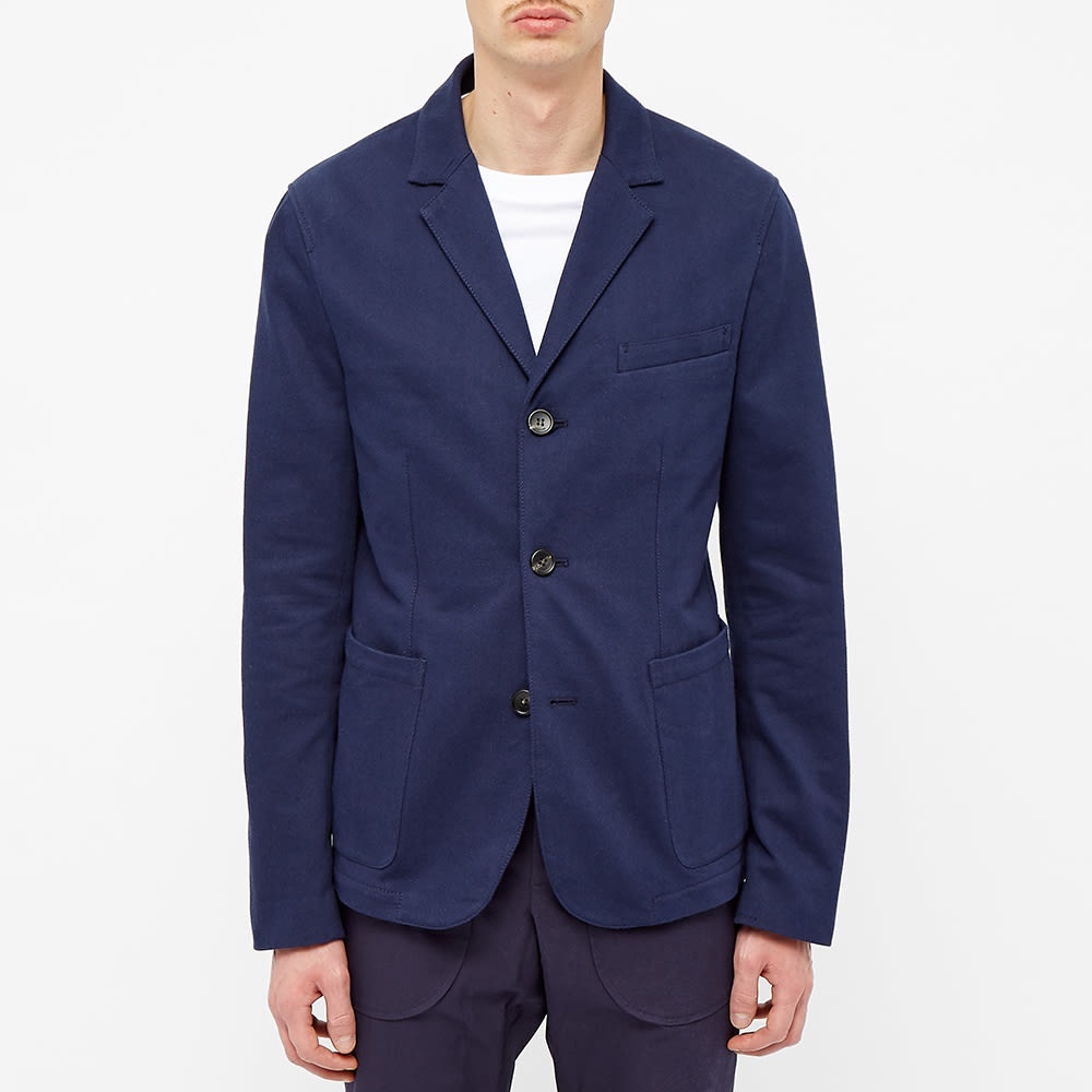 Lanvin Herringbone Jersey Blazer - 4