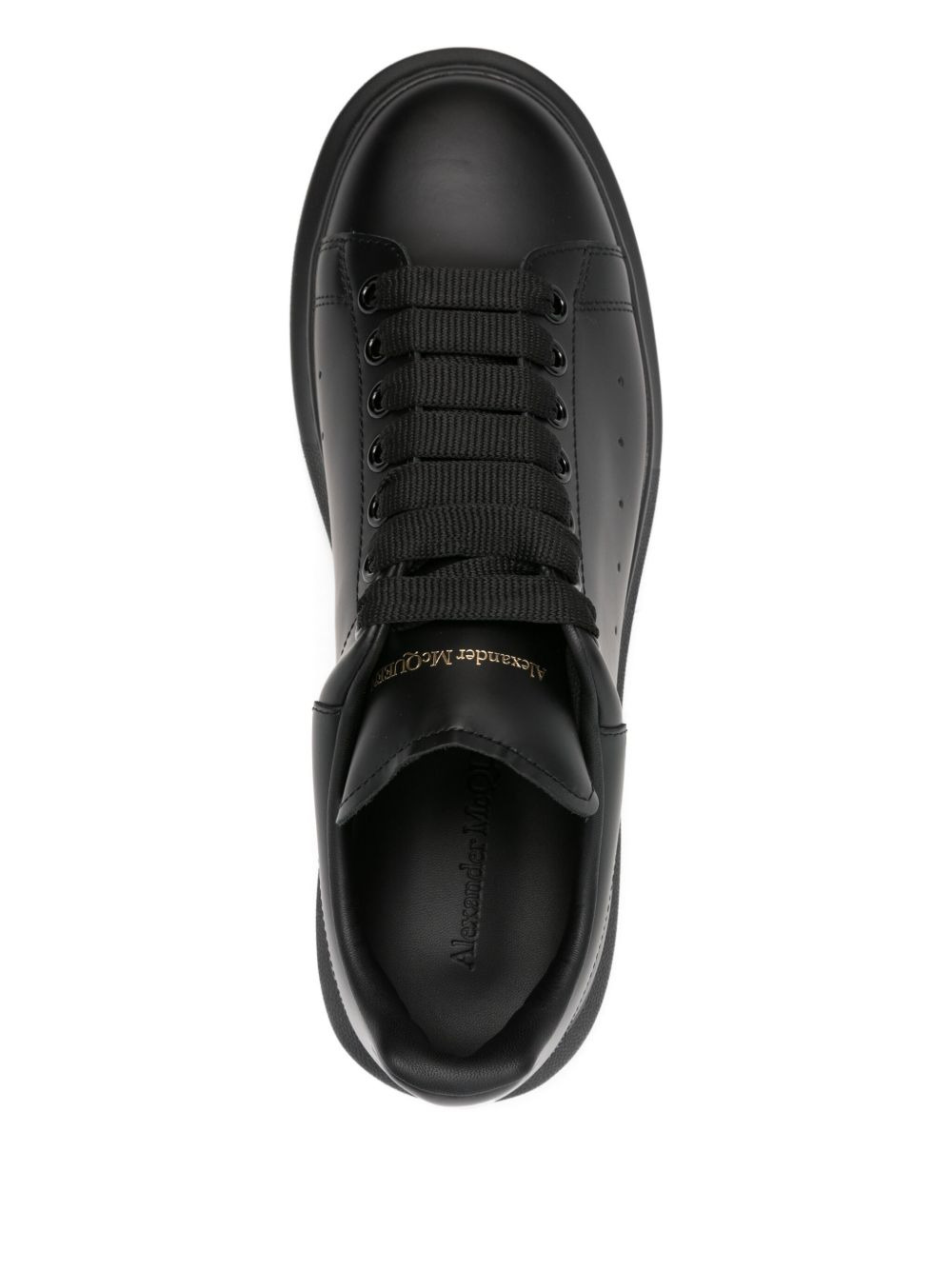 leather low-top sneakers - 4