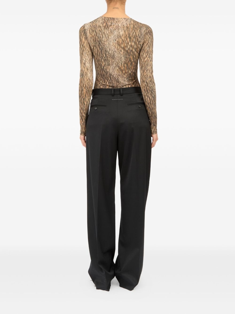 high-waisted trousers - 4