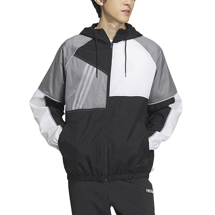 adidas Neo Vibe Collective Windbreaker Jackets 'Black' IA6742 - 2