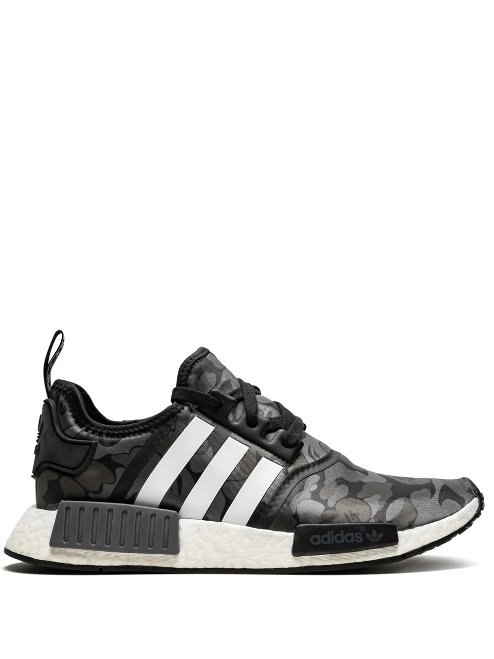 x BAPE NMD_R1 "Black Camo" sneakers - 1