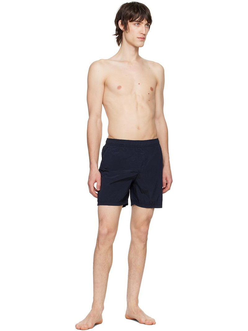 Stone Island Navy Nylon Metal ECONYL Swim Shorts outlook