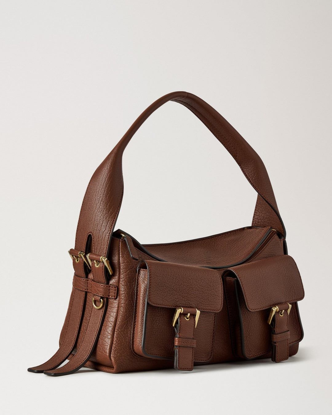 Maggie Shoulder Bag Bright Oak Natural Grain - 4