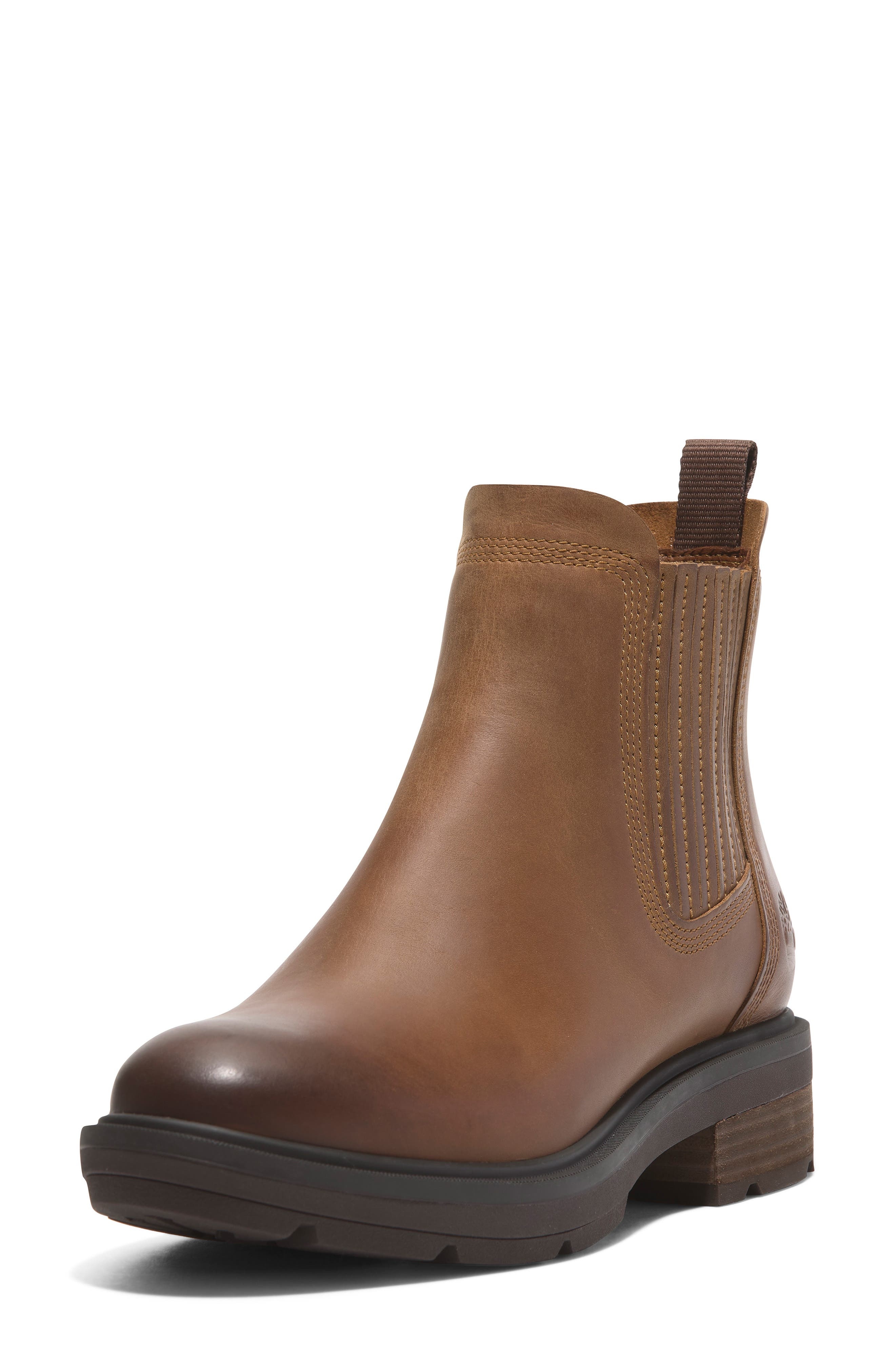 Timberland Brimfield Chelsea Boot in Medium Brown Full Grain at Nordstrom - 8