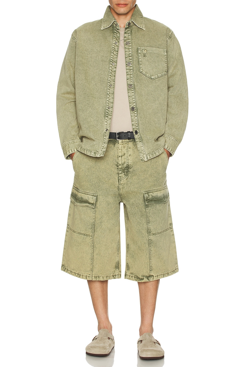 Wide Fit Cargo Bermuda - 5