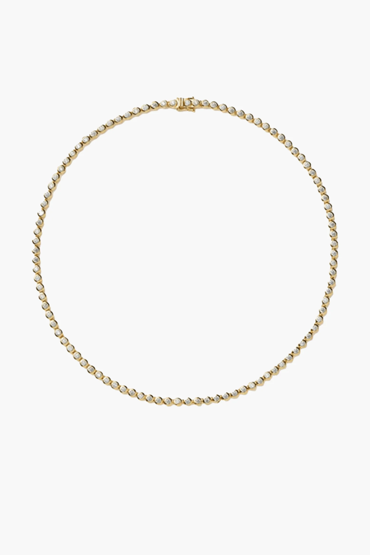 TENNIS ROUND NECKLACE - 1