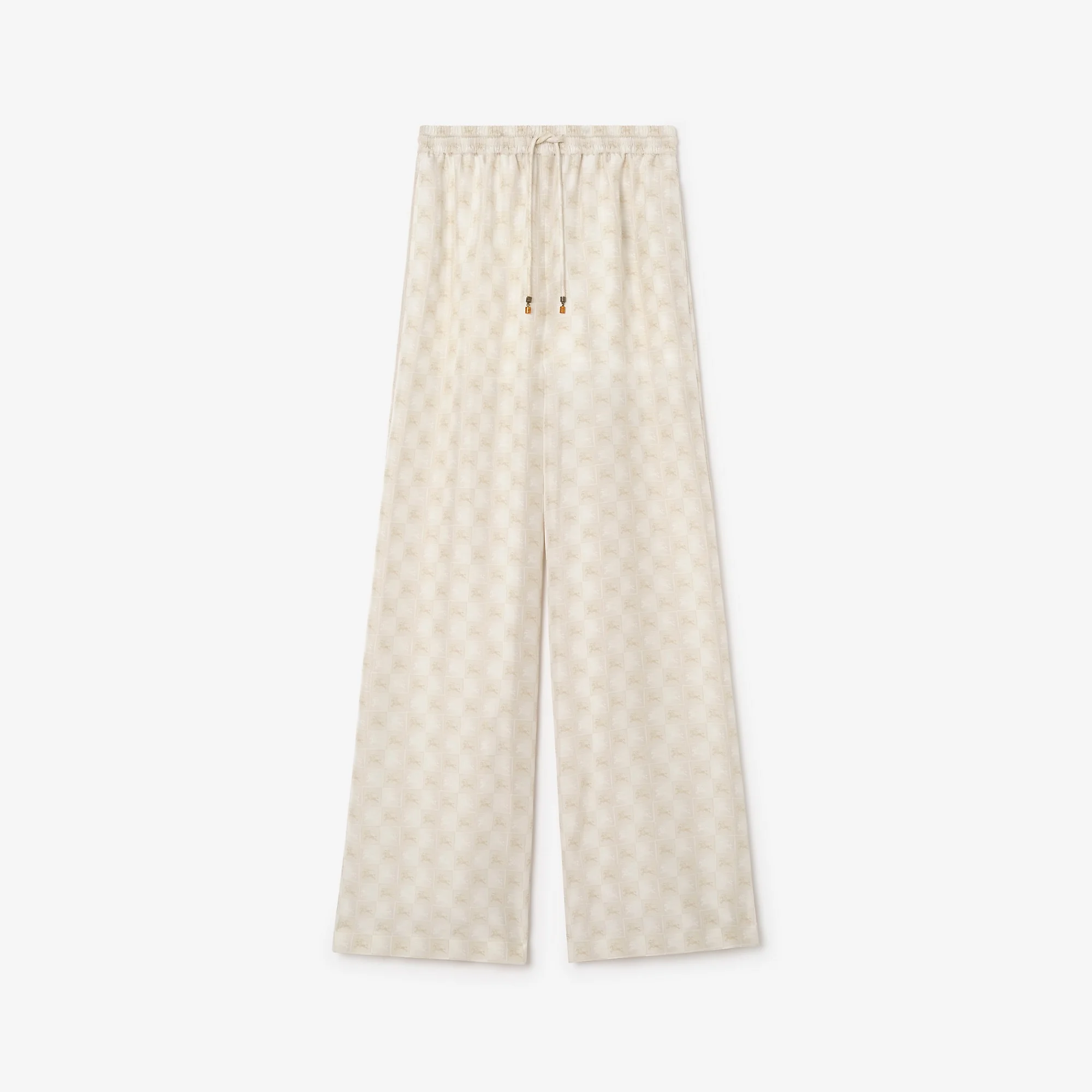EKD Checkerboard Silk Pyjama Trousers - 1