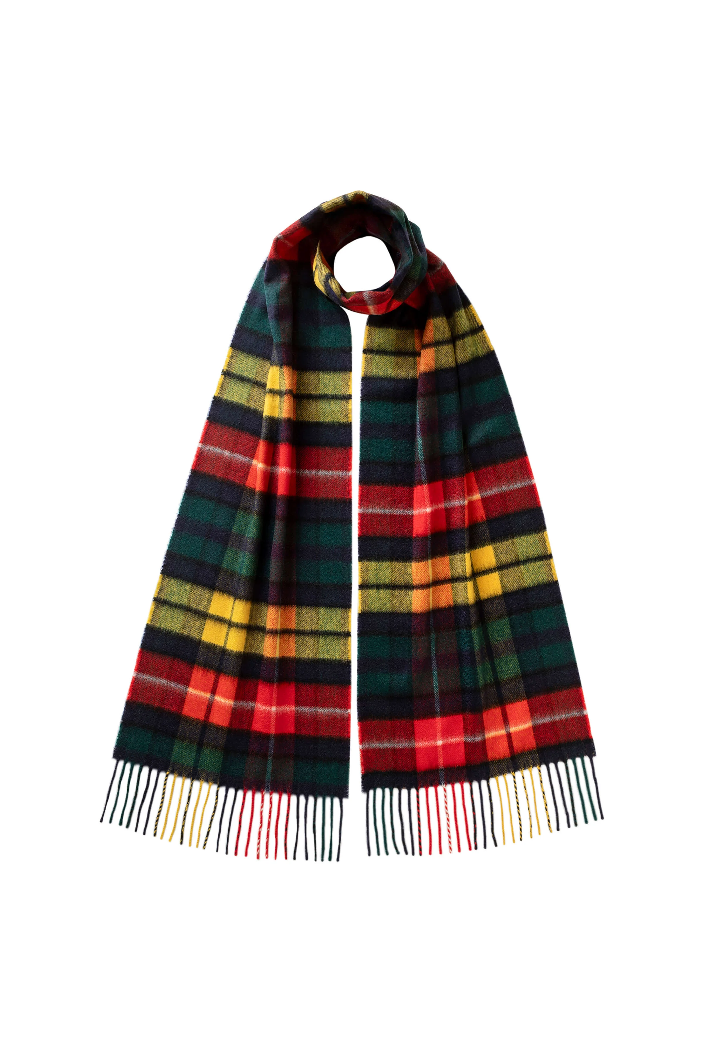 Buchanan Tartan Cashmere Scarf - 1