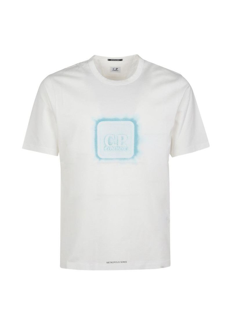 logo-print crew-neck T-shirt 1