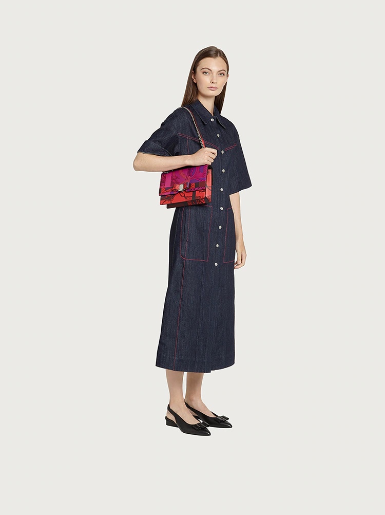 VARA BOW CROSS BODY BAG (M) - 6