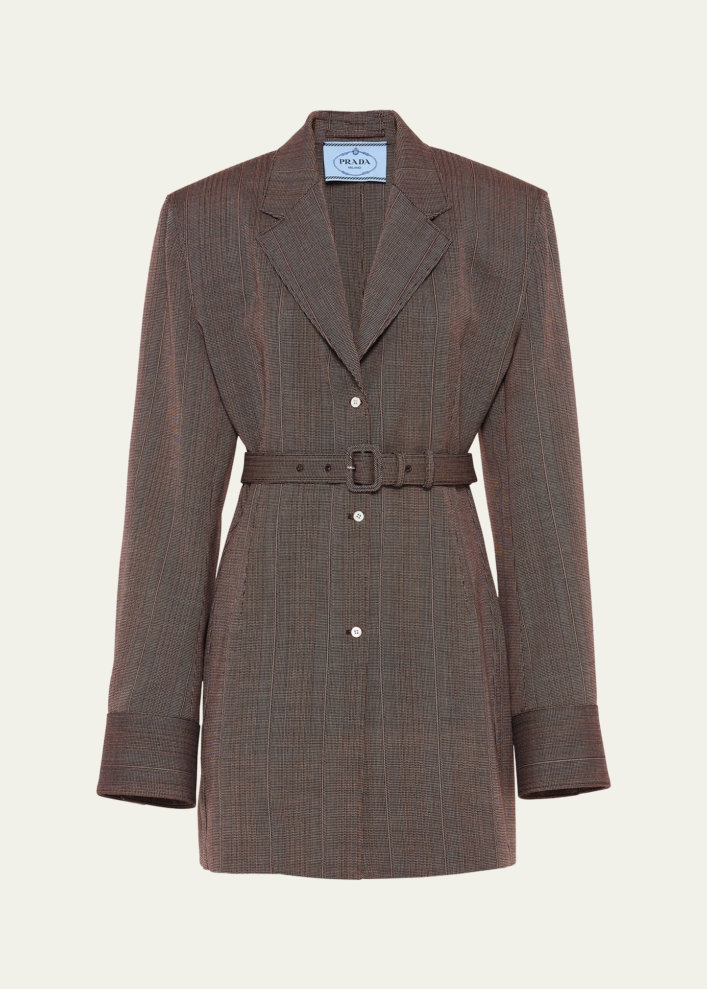 ジャケット PRADA MULTICOLOR WOOL BLAZER Prada Multicolor Wool Blazer | italist | REVERSIBLE