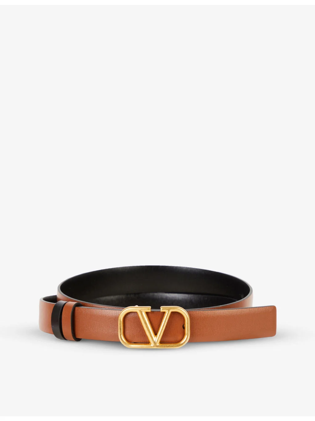 VLOGO reversible leather belt - 1
