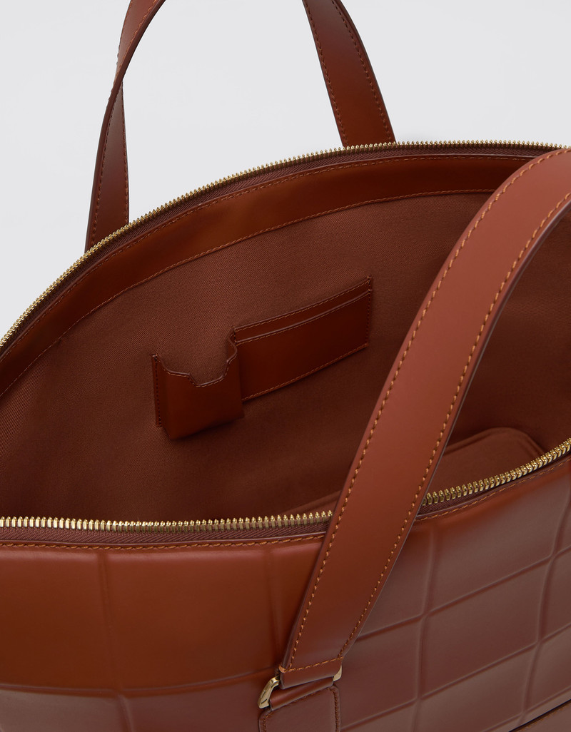 Leather duffle bag 6