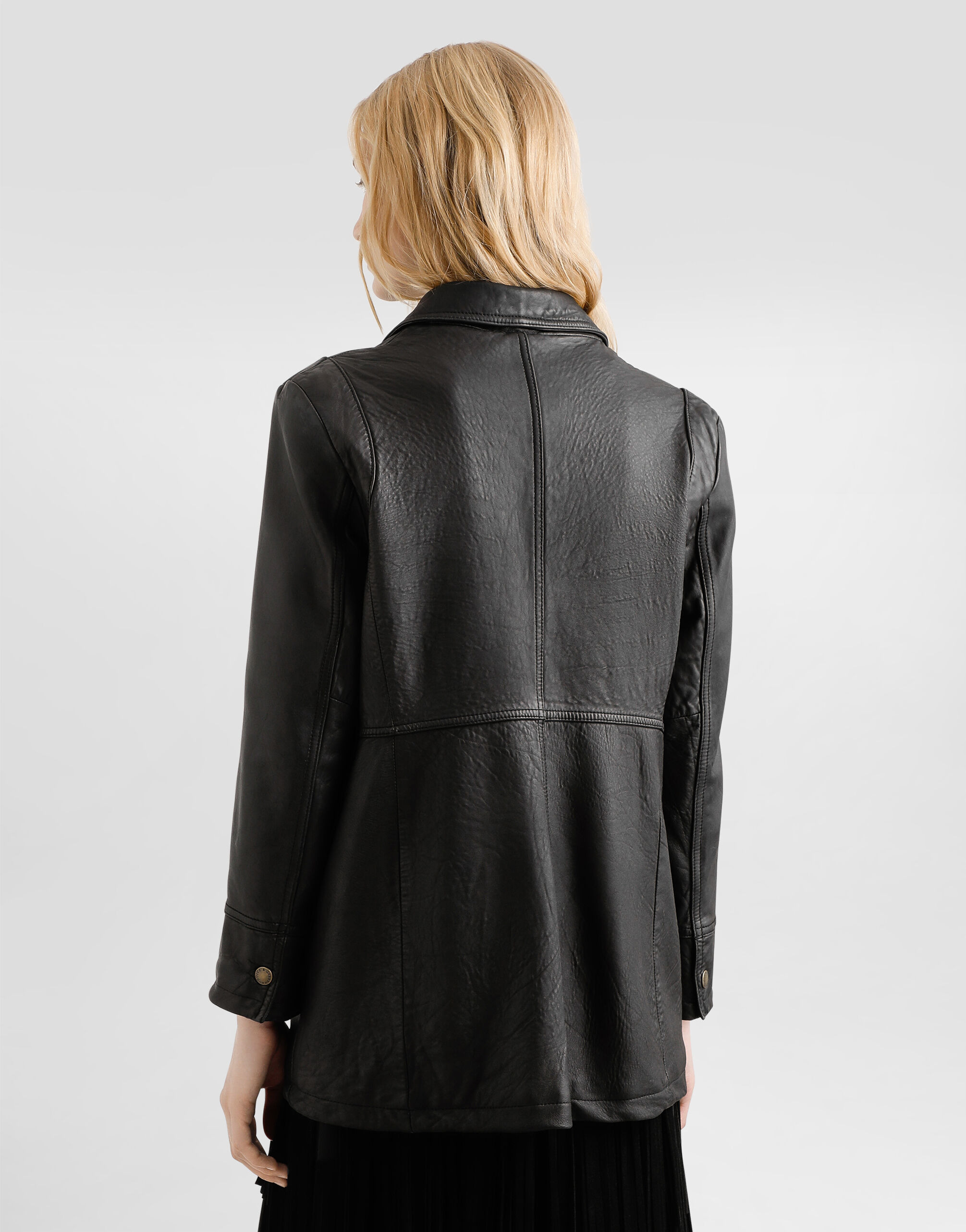 Vintage lambskin jacket - 5
