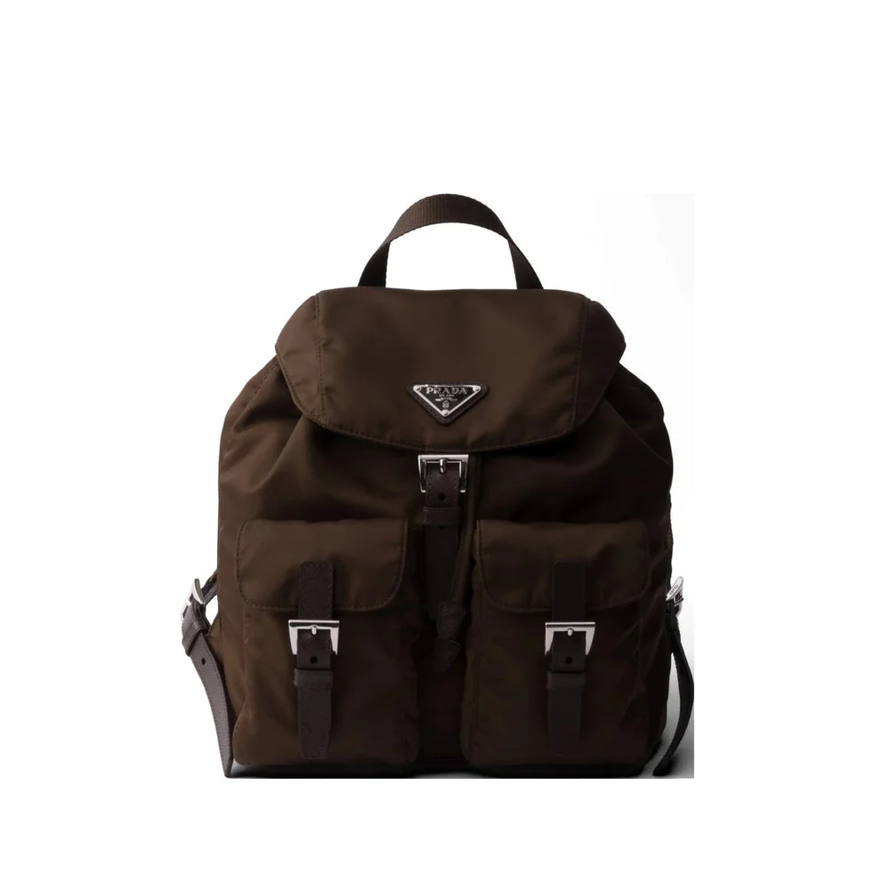 Prada Brown Backpacks Men - 1