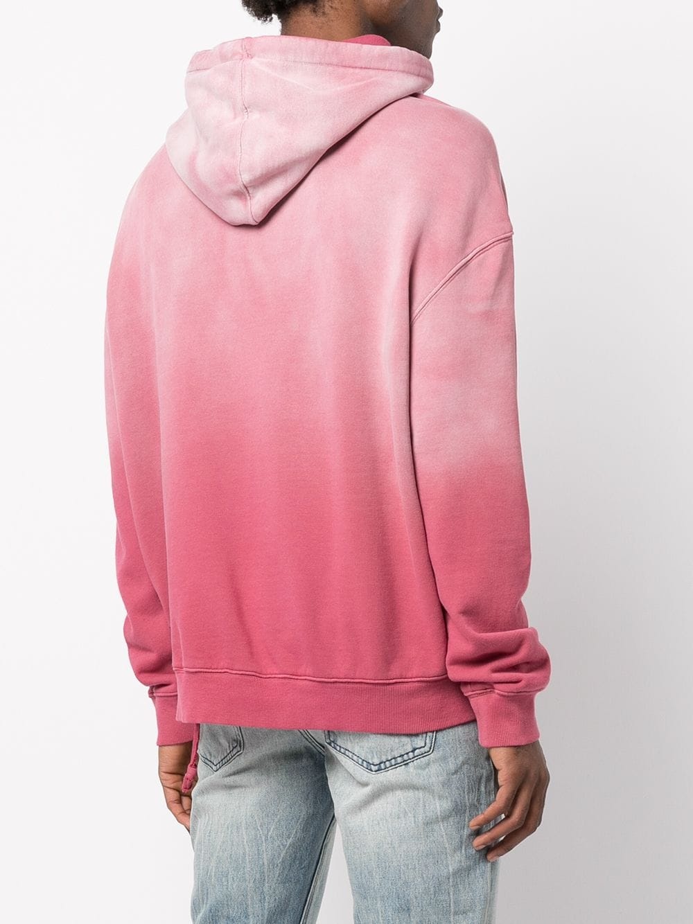 logo-print ombre hoodie - 4