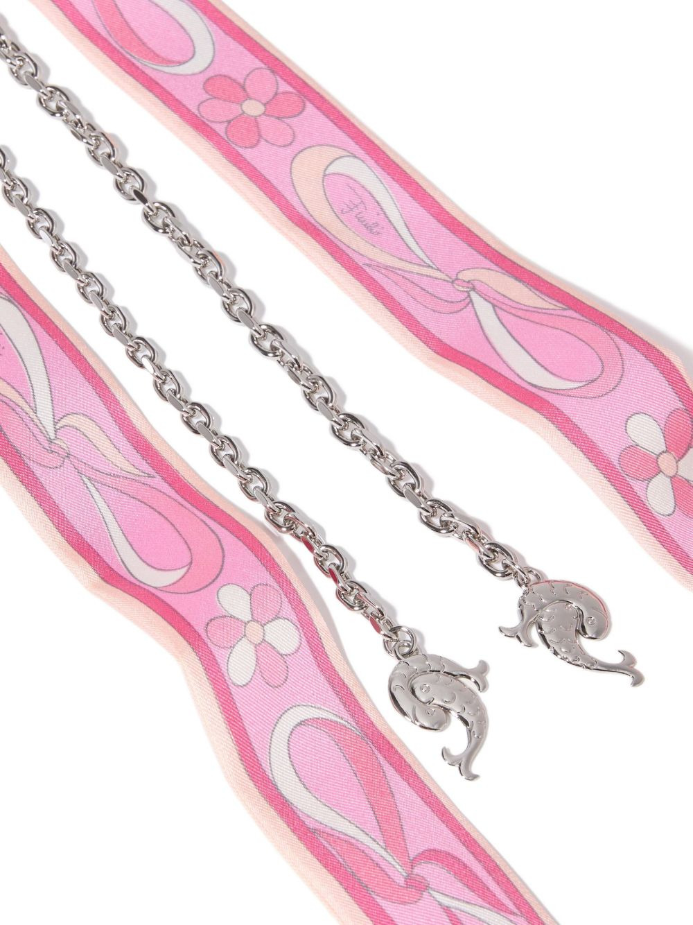 dolphin silk necklace - 3