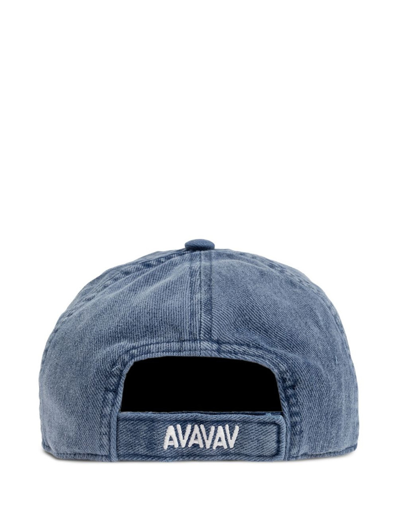 adidas x Avavav Slashed striped frayed cap outlook