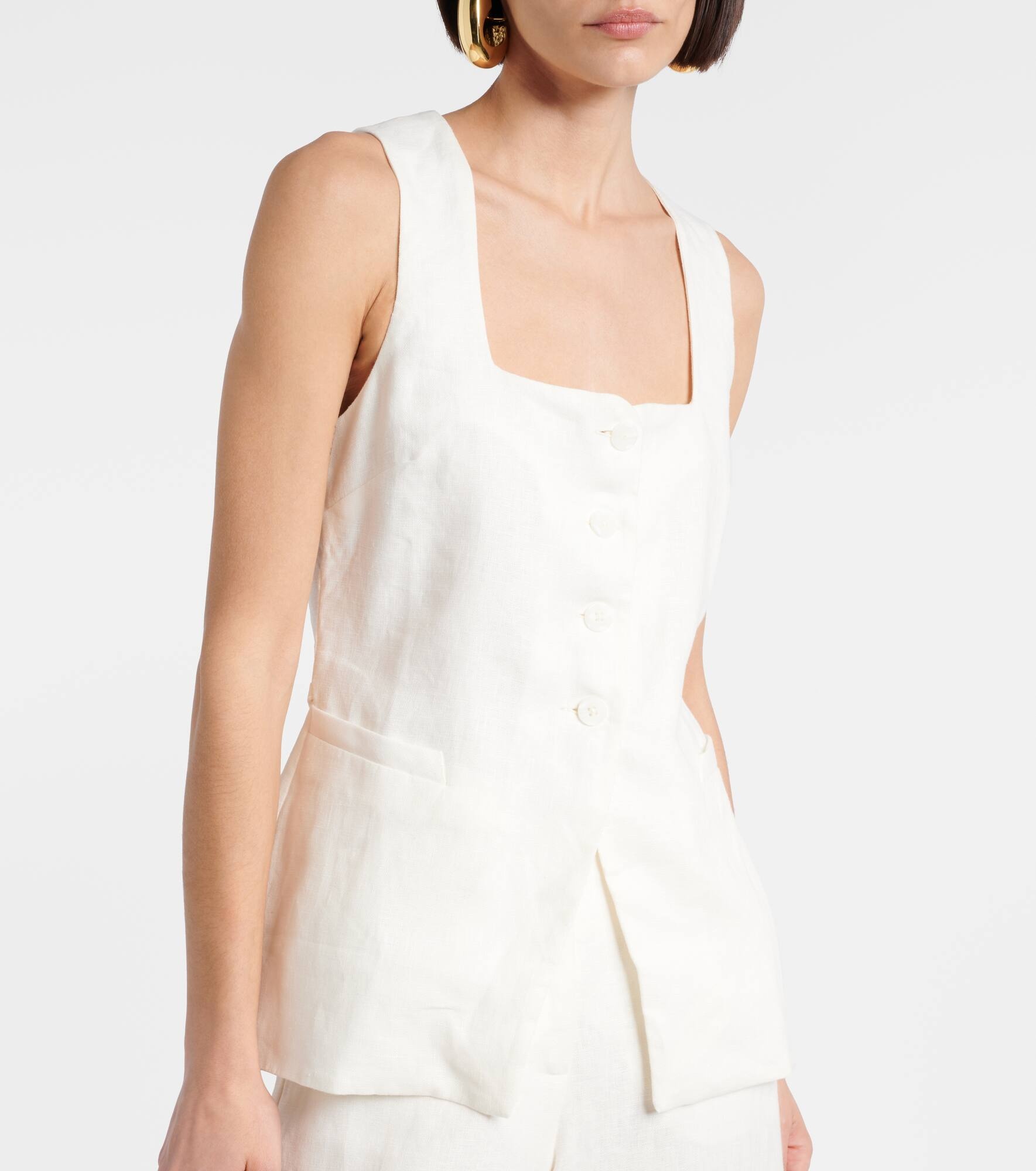 Linen top - 6