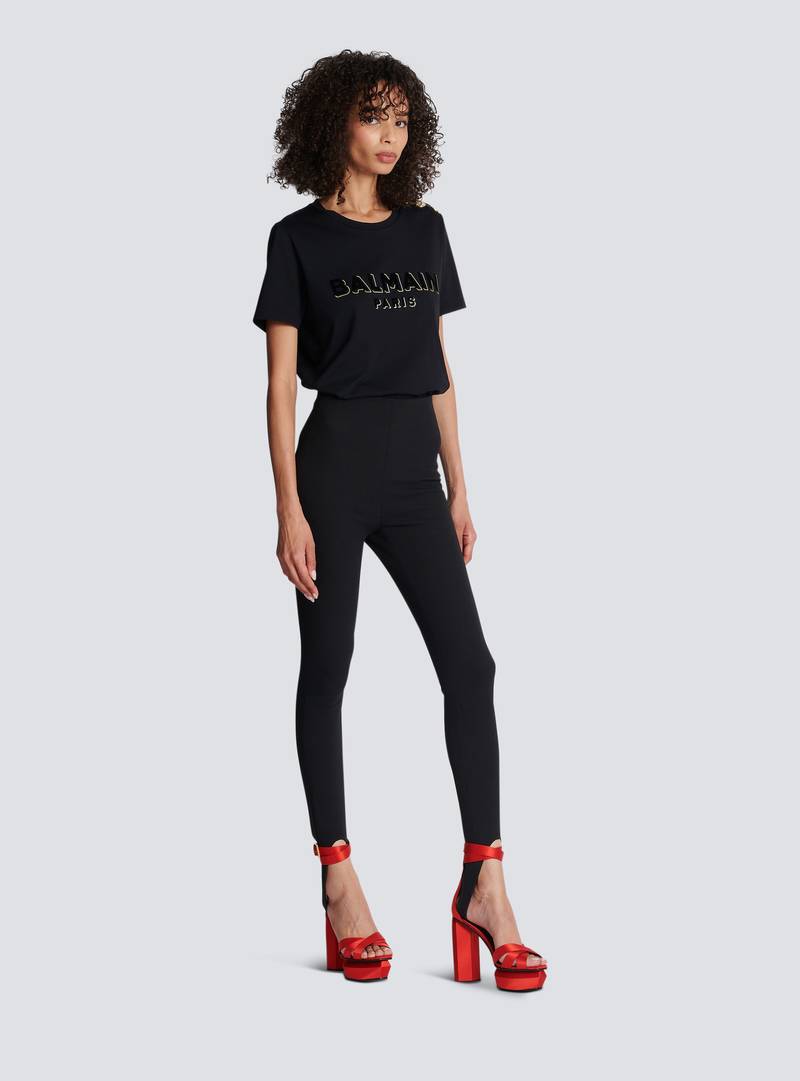 Grain de poudre form-hugging stretch trousers 3