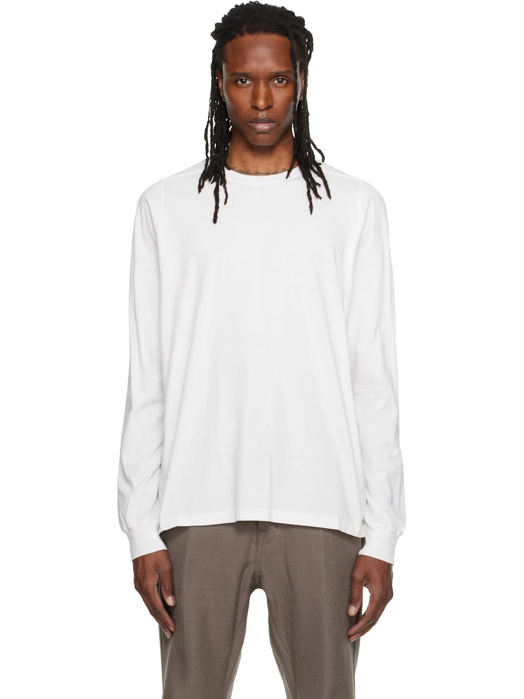 Off-White Tower Short Crewneck LS T-shirt - 1