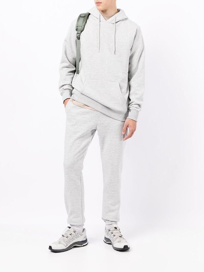 soulland side logo print hoodie outlook