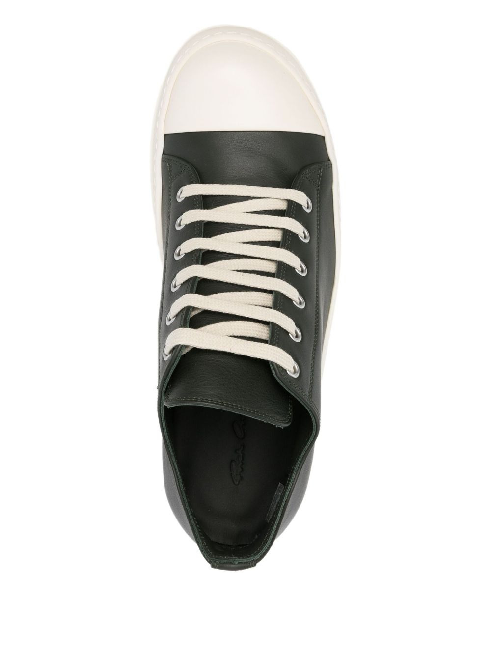 leather sneakers - 4
